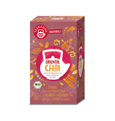 Tee ORGANICS 7404, Schwarztee, Beutel
