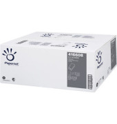 Falthandt&uuml;cher Standard 416608, 24,5x23cm, 1-lagig, Zickzack (V-Falz), natur, Recyclingpapier