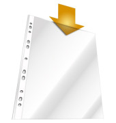 Prospekthüllen 266219 Standard, A4 glasklar glatt, oben offen
