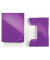 Eckspannmappe WOW 3982-00-62, A4 violett PP-laminierter Karton 300g, f&uuml;r ca. 250 Blatt, mit 3 Einschlagklappen