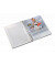 Collegeblock 4641-00-36 WOW, Muster, kariert / kariert Rand beidseitig, A5, 80g, blau, 80 Blatt