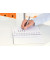 Collegeblock 4641-00-23 WOW, Muster, kariert / kariert Rand beidseitig, A5, 80g, rosa, 80 Blatt