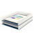 Briefablage 5361 Duo Colour Wow A4 / C4 weiß/grau stapelbar