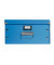Aufbewahrungsbox Click & Store WOW 6045-00-36, 36 Liter mit Deckel, für A3, außen 482x399x200mm, Karton blau metallic