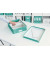 Aufbewahrungsbox Click & Store WOW 6058-00-51, 8 Liter mit Deckel, für A4, außen 370x280x100mm, Karton eisblau metallic