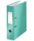 Ordner WOW 1005-00-51, A4 80mm breit PP vollfarbig, gl&auml;nzend, gemustert eisblau metallic