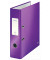 Ordner WOW 1005-00-62, A4 80mm breit PP vollfarbig violett metallic