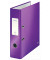Ordner WOW 1006-00-62, A4 52mm schmal PP vollfarbig, gl&auml;nzend, gemustert violett