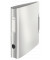 Ordner Active Style 1109-00-04, A4 65mm schmal Kunststoff vollfarbig, Alu-Optik arktikwei&szlig;