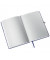 Notizbuch 4485-00-69, Style, blau, A5, liniert, 100g, 80 Blatt / 160 Seiten