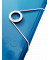 Eckspannmappe WOW 45990036, A4 blau metallic Polypropylen (PP) 250g, f&uuml;r ca. 150 Blatt, mit 3 Einschlagklappen