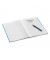 Notizbuch 4626-10-36, WOW, blau, A4, kariert, 90g, 80 Blatt / 160 Seiten