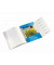 Ordnungsmappe WOW 4633-00-36, 6-teilig blanko, blau metallic, Din A4, 6 F&auml;cher