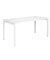Schreibtisch, 75cm (H), 160x80cm (BxT), rechteckig, weiß / weiß