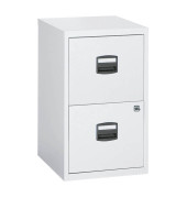 Hängeregistraturschrank weiß 2 Schubladen