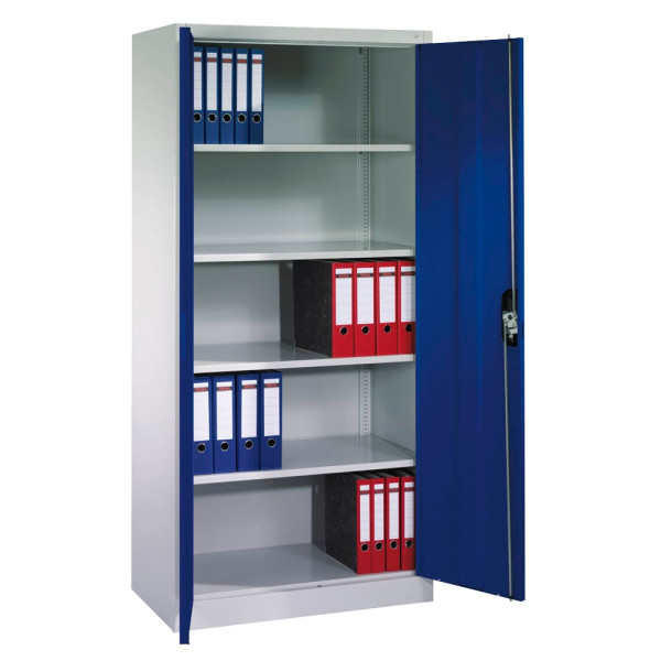 4055404771823 - CP Stahlschrank C 2000 Acurado 9280-000 lichtgrau lapisblau 930 x 500 x 1950 cm aufgebaut 4055404771823 - CP Stahlschrank C 2000 Acurado 9280-000 lichtgrau lapisblau 930 x 500 x 1950 cm aufgebaut