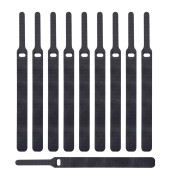 Klettbänder BASIC STRAPS schwarz
