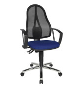 Topstar Point 60 Netz Plus Bürostuhl blau