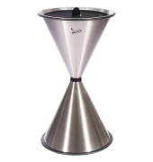 Diabolo Standaschenbecher Edelstahl, matt