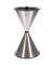 Diabolo Standaschenbecher Edelstahl, matt