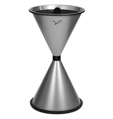 Diabolo Standaschenbecher dunkelsilber