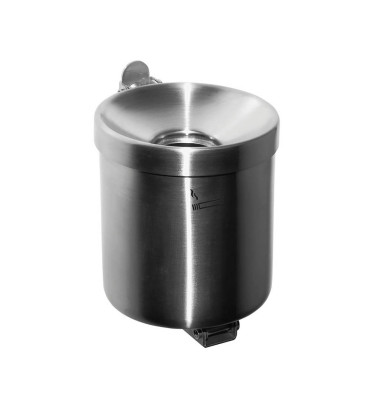Rondo junior Wandaschenbecher Edelstahl Rondo junior Wandaschenbecher Edelstahl