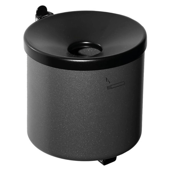 4260058003675 - Wandascher Ø150xH145mm graphit mKippvorrichtung - 350043 - TKG 4260058003675 - Wandascher Ø150xH145mm graphit mKippvorrichtung - 350043 - TKG