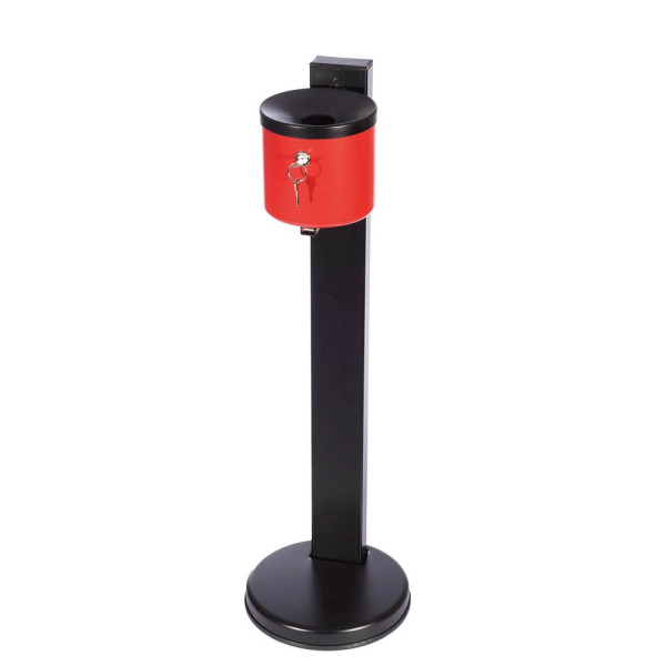 4260058010901 - Standascher Rondo Senior Volumen 24 Liter abschließbar für Innenbereich rot 4260058010901 - Standascher Rondo Senior Volumen 24 Liter abschließbar für Innenbereich rot