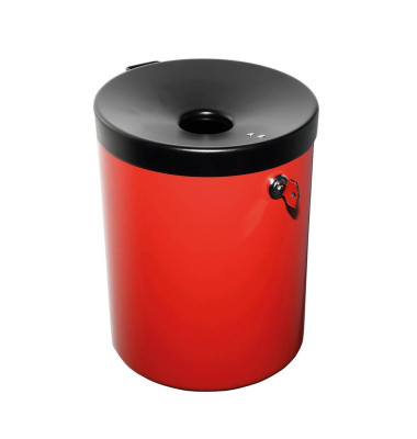 Rondo Maxi Wandaschenbecher rot Rondo Maxi Wandaschenbecher rot