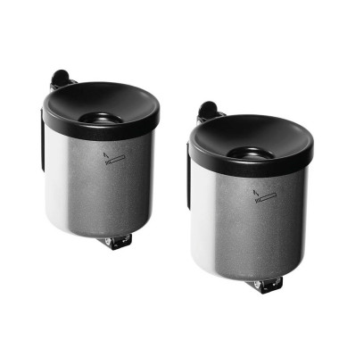 Rondo junior Wandaschenbecher silber Rondo junior Wandaschenbecher silber
