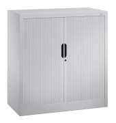 CP Rollladenschrank silber 2 Fachböden