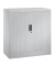 CP Rollladenschrank silber 2 Fachböden