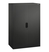 Rollladenschrank Omnispace 323100S10069, abschlie&szlig;bar, 3 OH, schwarzgrau, 80x123x42cm (BxHxT)