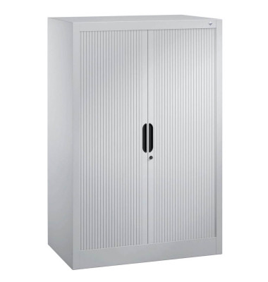 Rollladenschrank Omnispace 323100S10030, abschlie&szlig;bar, 3 OH, silber, 80x123x42cm (BxHxT)