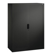 Rollladenschrank Omnispace 322200S10028, abschlie&szlig;bar, 4 OH, schwarzgrau, 100x134,5x42cm (BxHxT)