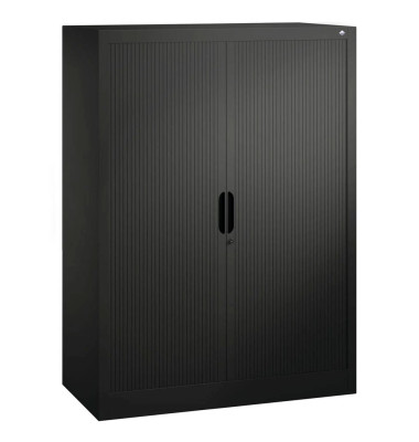 Rollladenschrank Omnispace 322200S10028, abschlie&szlig;bar, 4 OH, schwarzgrau, 100x134,5x42cm (BxHxT)