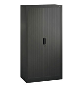 Rollladenschrank Omnispace 321100S10051, abschlie&szlig;bar, 4 OH, schwarzgrau, 80x166x42cm (BxHxT)