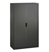 Rollladenschrank Omnispace 321200S10037, abschlie&szlig;bar, 4 OH, schwarzgrau, 100x166x42cm (BxHxT)