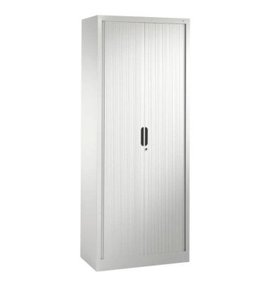 Rollladenschrank Omnispace 320100S10049, abschlie&szlig;bar, 5 OH, lichtgrau, 80x198x42cm (BxHxT)