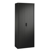 Rollladenschrank Omnispace 320100S10154, abschlie&szlig;bar, 5 OH, schwarzgrau, 80x198x42cm (BxHxT)