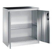 CP Stahlschrank grau