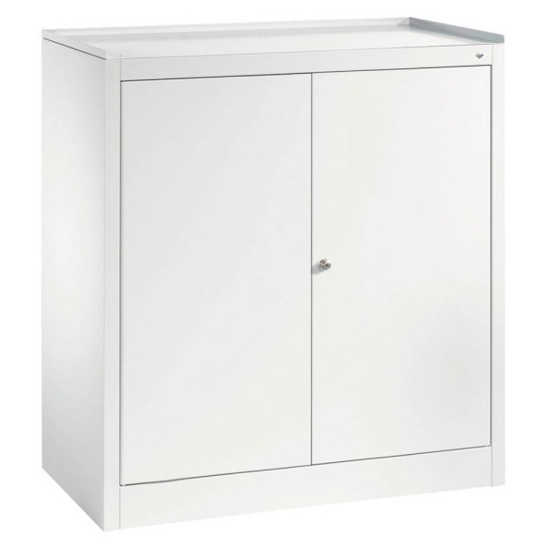 4064615079772 - Werkzeugschrank Sicherheitsschloss 2 Einlegeböden & 1 Schublade B 1000 x T 500 x H 1000 mm Stahlblech lichtgrau lichtgrau 4064615079772 - Werkzeugschrank Sicherheitsschloss 2 Einlegeböden & 1 Schublade B 1000 x T 500 x H 1000 mm Stahlblech lichtgrau lichtgrau