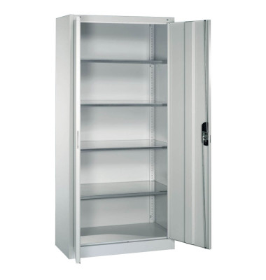 CP Stahlschrank grau
