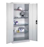 CP Stahlschrank grau/grau