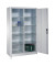 CP Stahlschrank grau