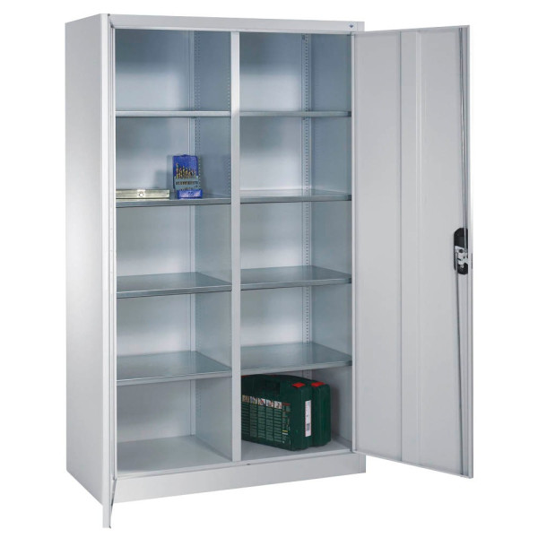 4064615116422 - CP Stahlschrank 8931-311 S10121 lichtgrau 1200 x 500 x 1950 cm aufgebaut 4064615116422 - CP Stahlschrank 8931-311 S10121 lichtgrau 1200 x 500 x 1950 cm aufgebaut