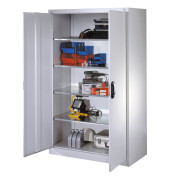CP Stahlschrank grau/grau