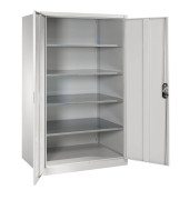 CP Stahlschrank grau/grau
