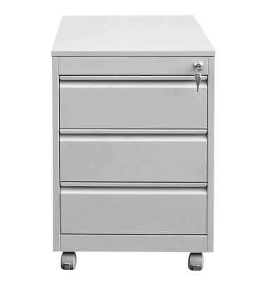 SZ Metall Rollcontainer grau