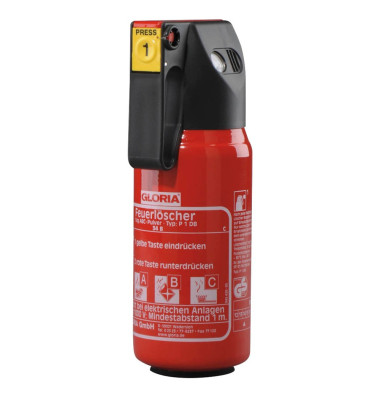 P1DB Feuerlöscher Pulver P1DB Feuerlöscher Pulver